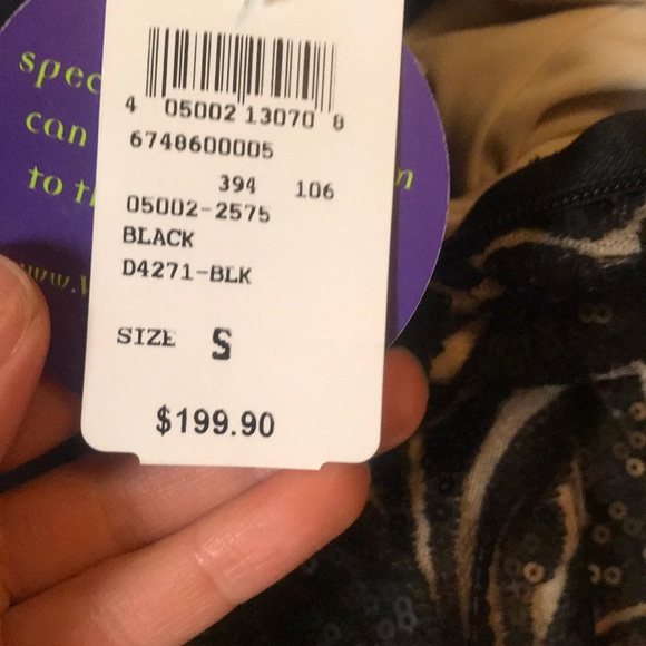 NWT floral sequin gown - Picture 7 of 7